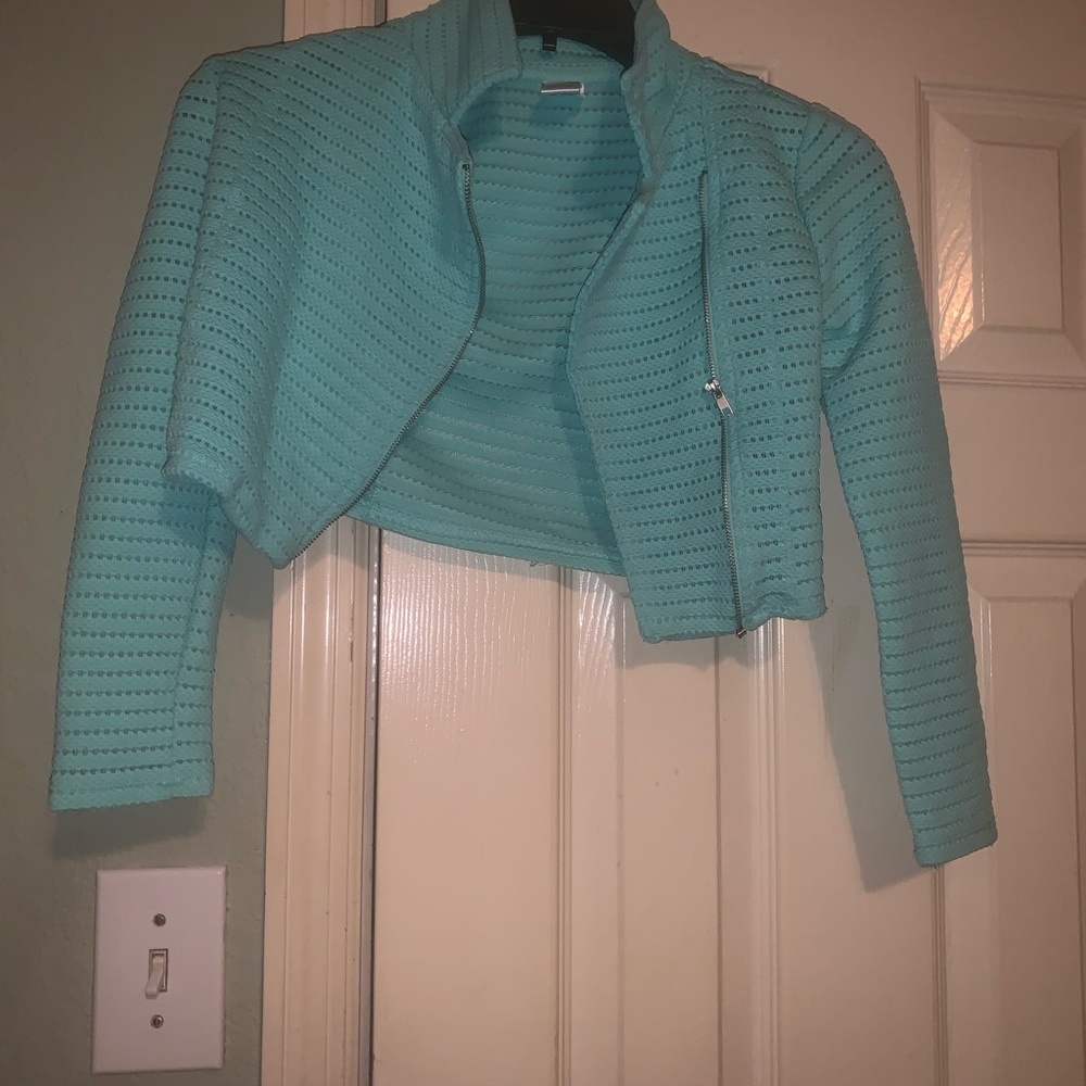 Kids Aqua Jacket